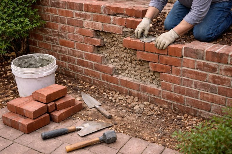 Block Masonry Repair in Bucks County, PA