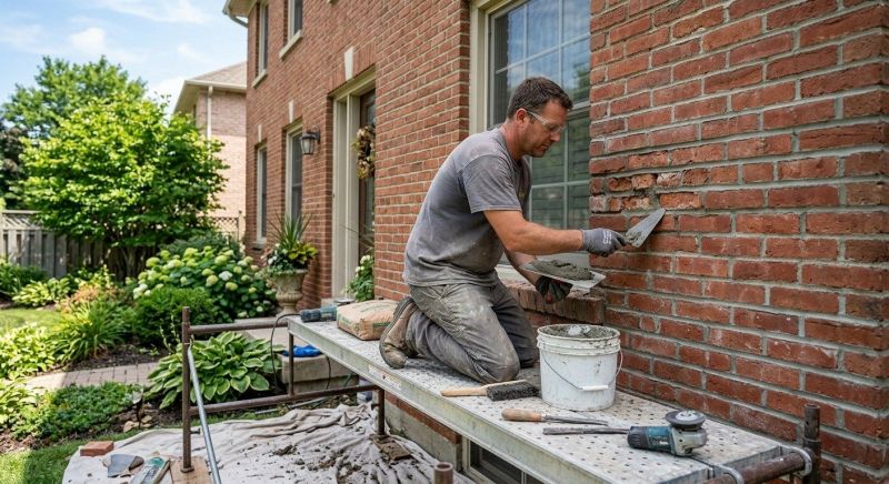 Brick Caulking in Bucks County, PA