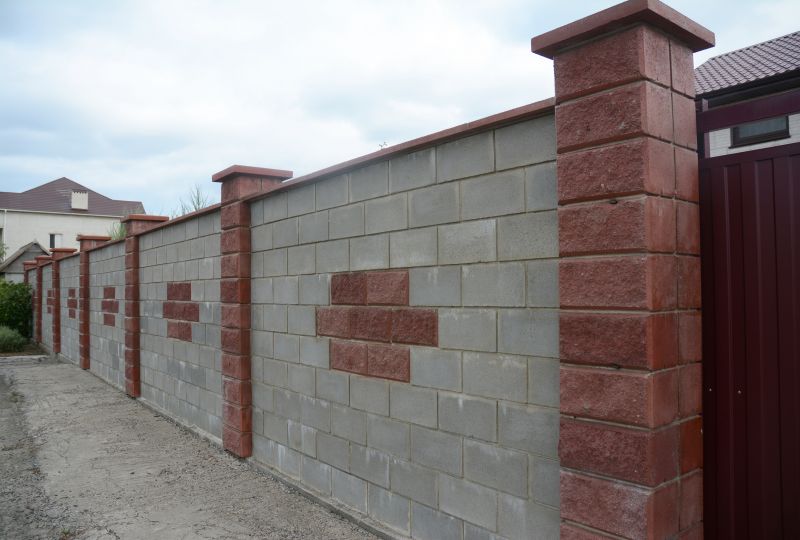 Brick Fence Repair in Bucks County, PA