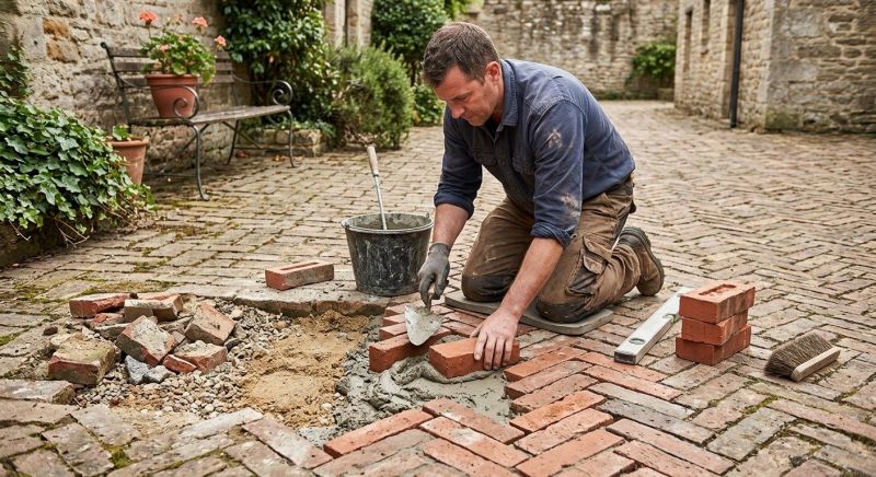 Brick Flatwork Repair in Hainesport, NJ
