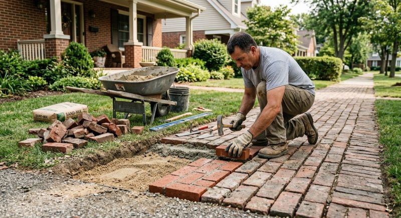 Brick Flatwork Repair in Lumberton, NJ