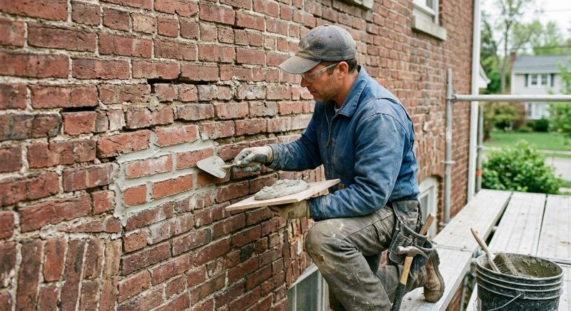 Brick Masonry Repair in Birmingham, NJ