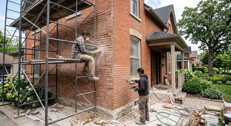 Brick Restoration in Ardmore, PA