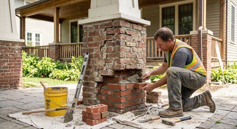 Brick Restoration in Hopewell, NJ