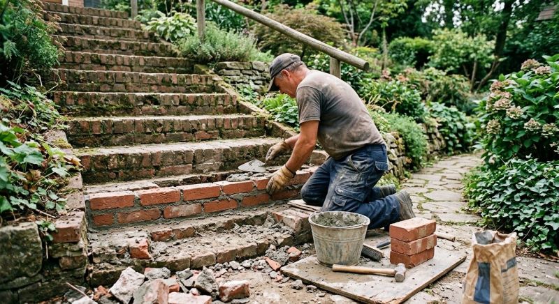 Brick Restoration in Lafayette Hill, PA