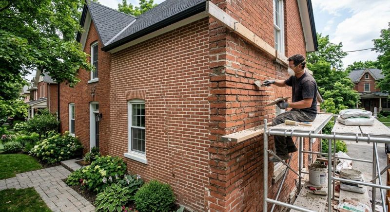 Brick Restoration in Warrington, PA