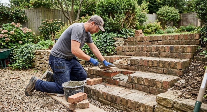 Brick Stairs Repair in Hatfield, PA