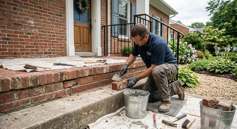 Brick Stairs Repair in Hatfield, PA