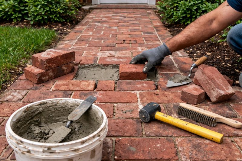 Brick Steps Repair in Bucks County, PA