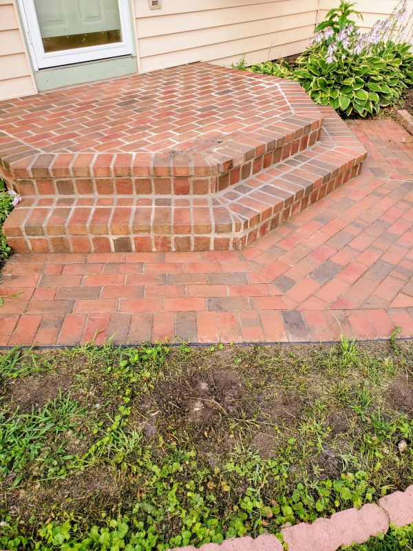 Brick Stoop Repair in Bucks County, PA