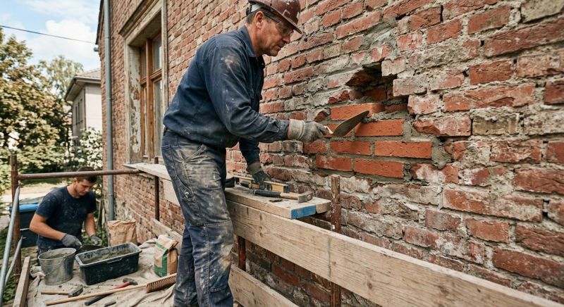 Brick Wall Repair in Burlington County, NJ