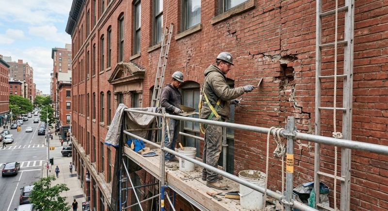 Commercial Masonry Repair in Plymouth Meeting, PA