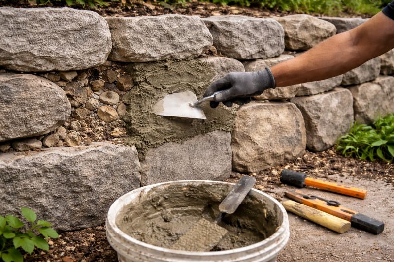Retaining Wall Repair in Fairless Hills, PA