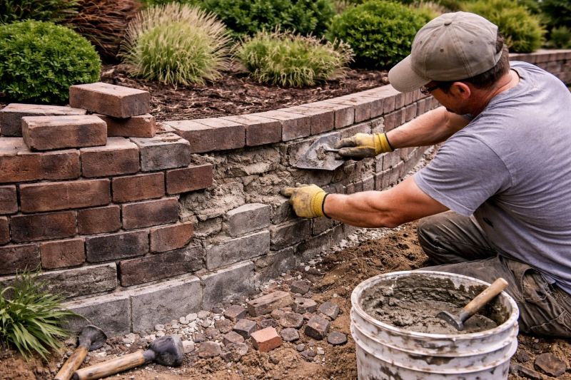 Retaining Wall Repair in Bucks County, PA