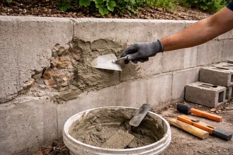 Retaining Wall Repair in Medford, NJ