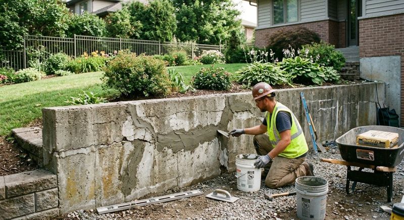 Retaining Wall Repair in Trenton, NJ