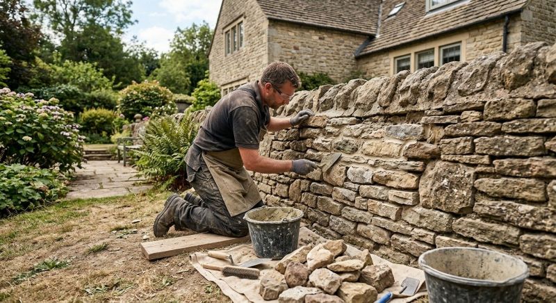 Stone Masonry Repair in Havertown, PA