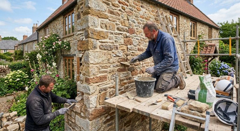 Stone Masonry Repair in Havertown, PA