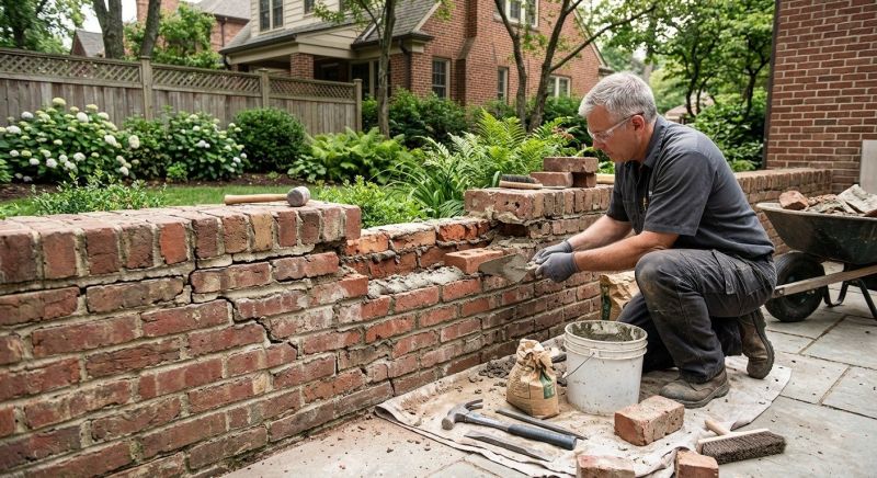 Brick Wall Repair in Deptford, NJ